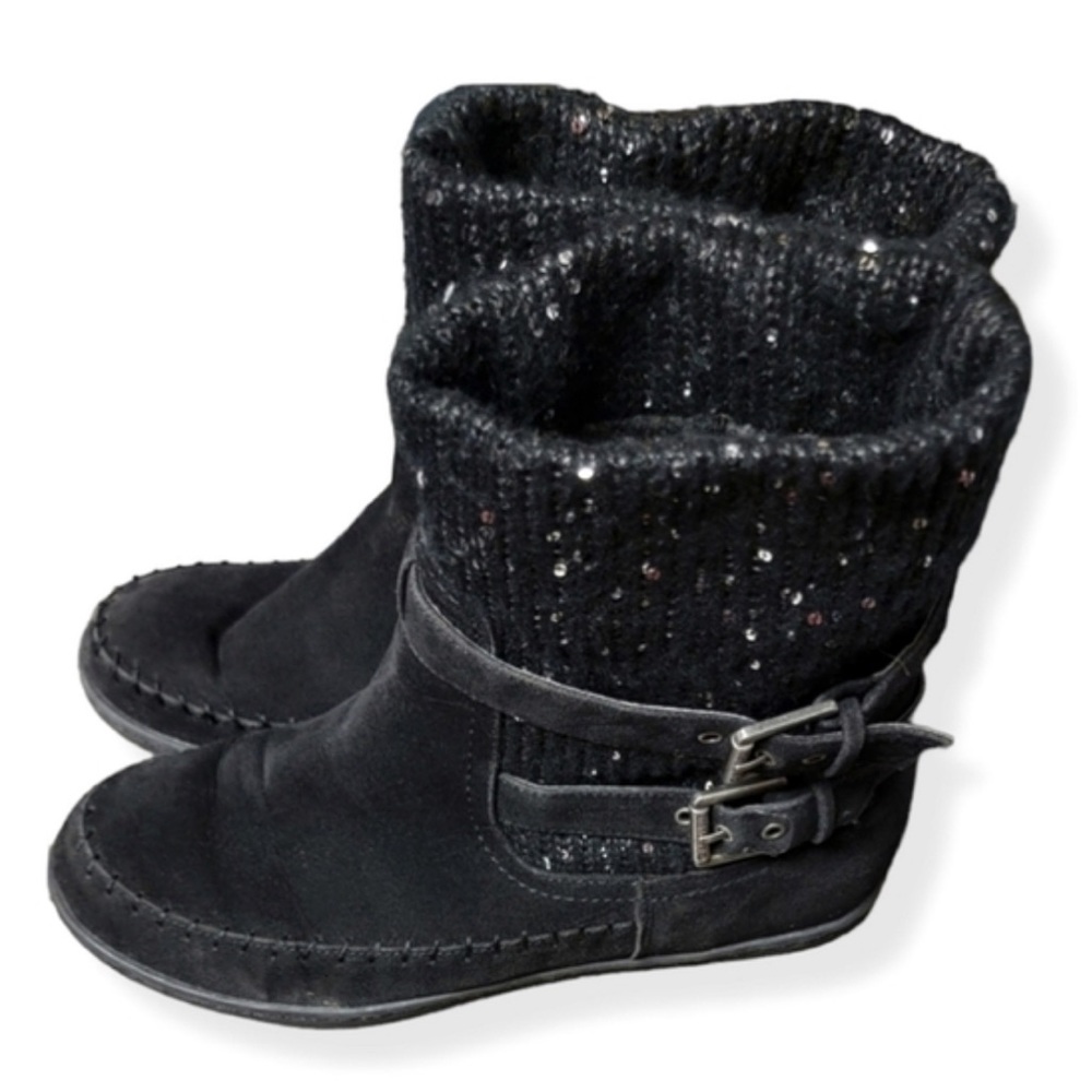 G by Guess Black Booties 9.5